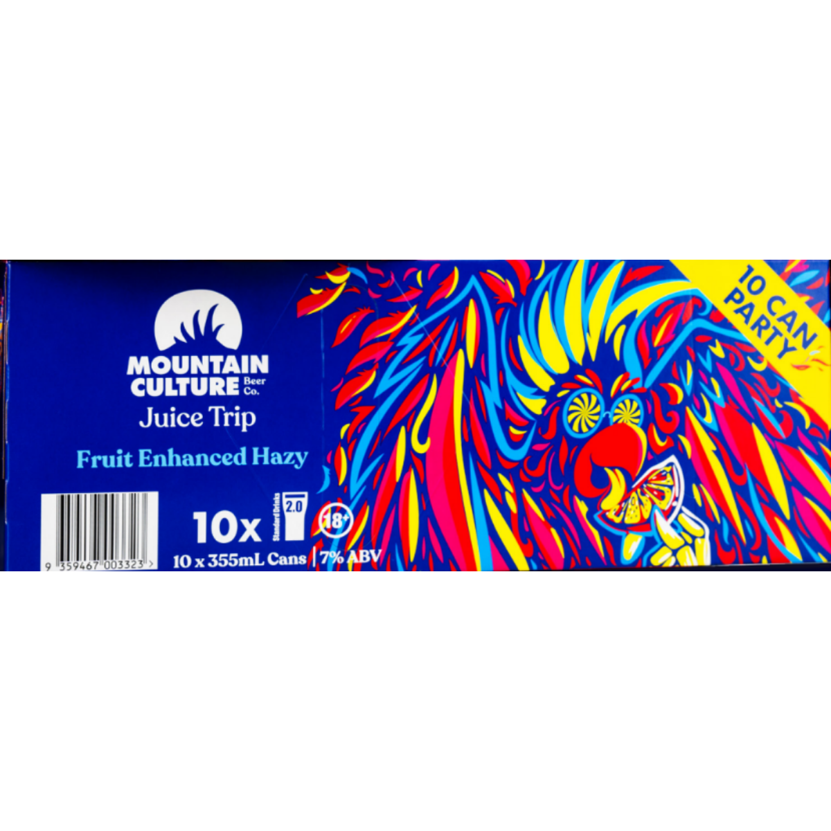 Mountain Culture Juice Trip Party Pack 355ml (10 Pack)