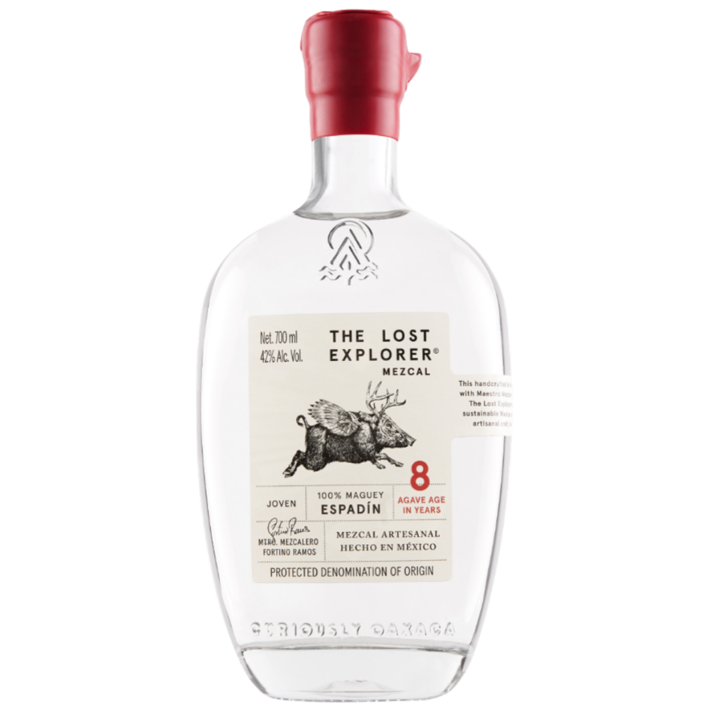 The Lost Explorer Mezcal Espadin 8 Year Old Agave 700mL