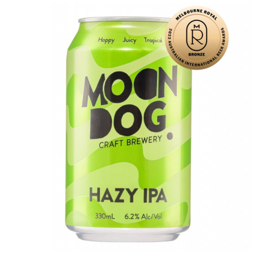 Moon Dog Hazy IPA Cans 330ml (6 Pack)