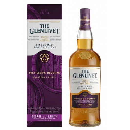 Glenlivet Distillers Reserve Triple Cask Matured Single Malt Scotch Whisky
