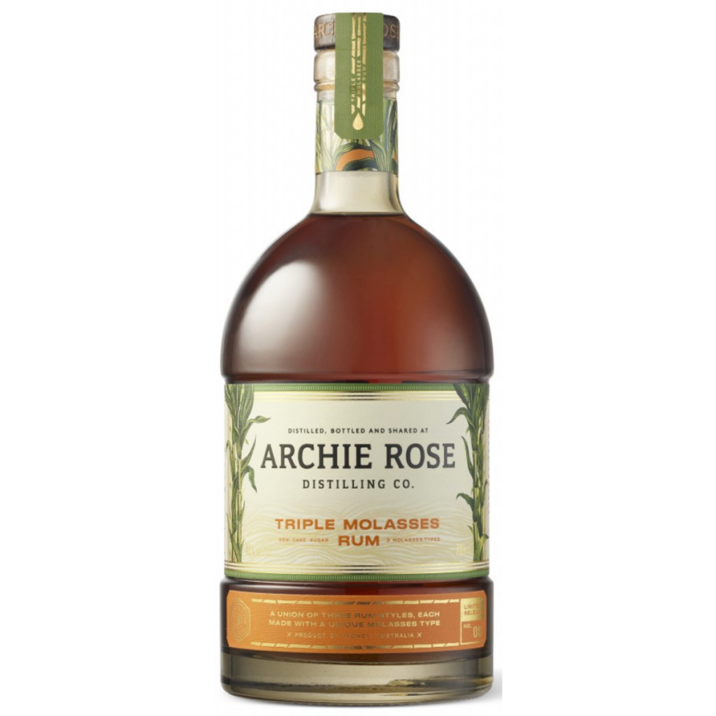 ARCHIE ROSE TRIPLE MOLASSES RUM 46% 700ML