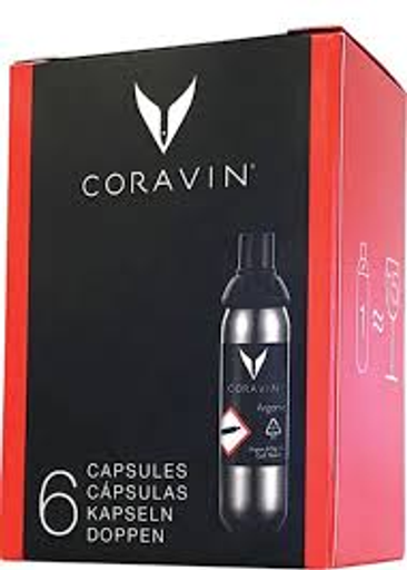 Coravin Coravin Still Wine Argon Gas Capsule 6pk 21ml