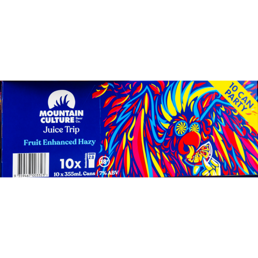 Mountain Culture Juice Trip Party Pack 355ml (10 Pack)