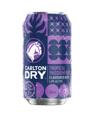 Carlton Dry Tropical Can 330mL (24 case)