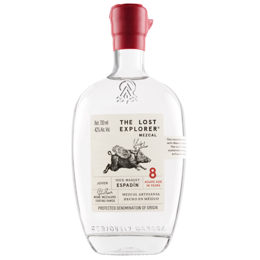 The Lost Explorer Mezcal Espadin 8 Year Old Agave 700mL