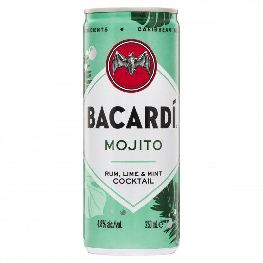 Bacardi Mojito 250ml (4 Pack)