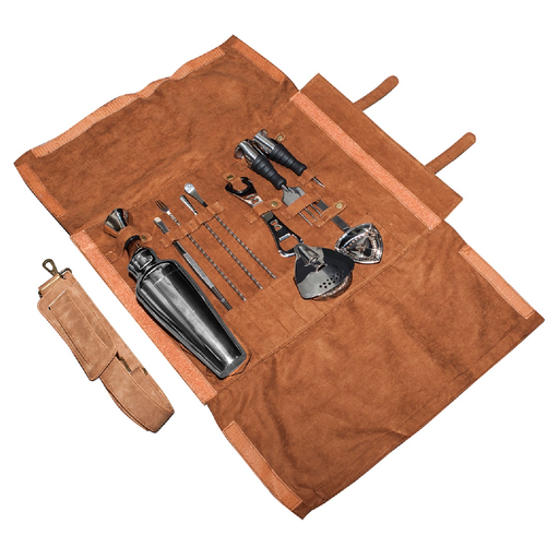 Uberbartools Luxroll Premium Bartender Kit