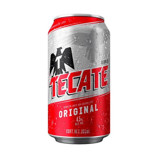 Tecate Lager Can 355mL (25 Pack)