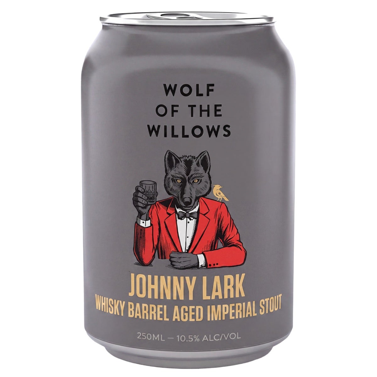 Wolf Of The Willows Johnny Lark Whisky Barrel Aged Imperial Stout 250m (4 Pack)
